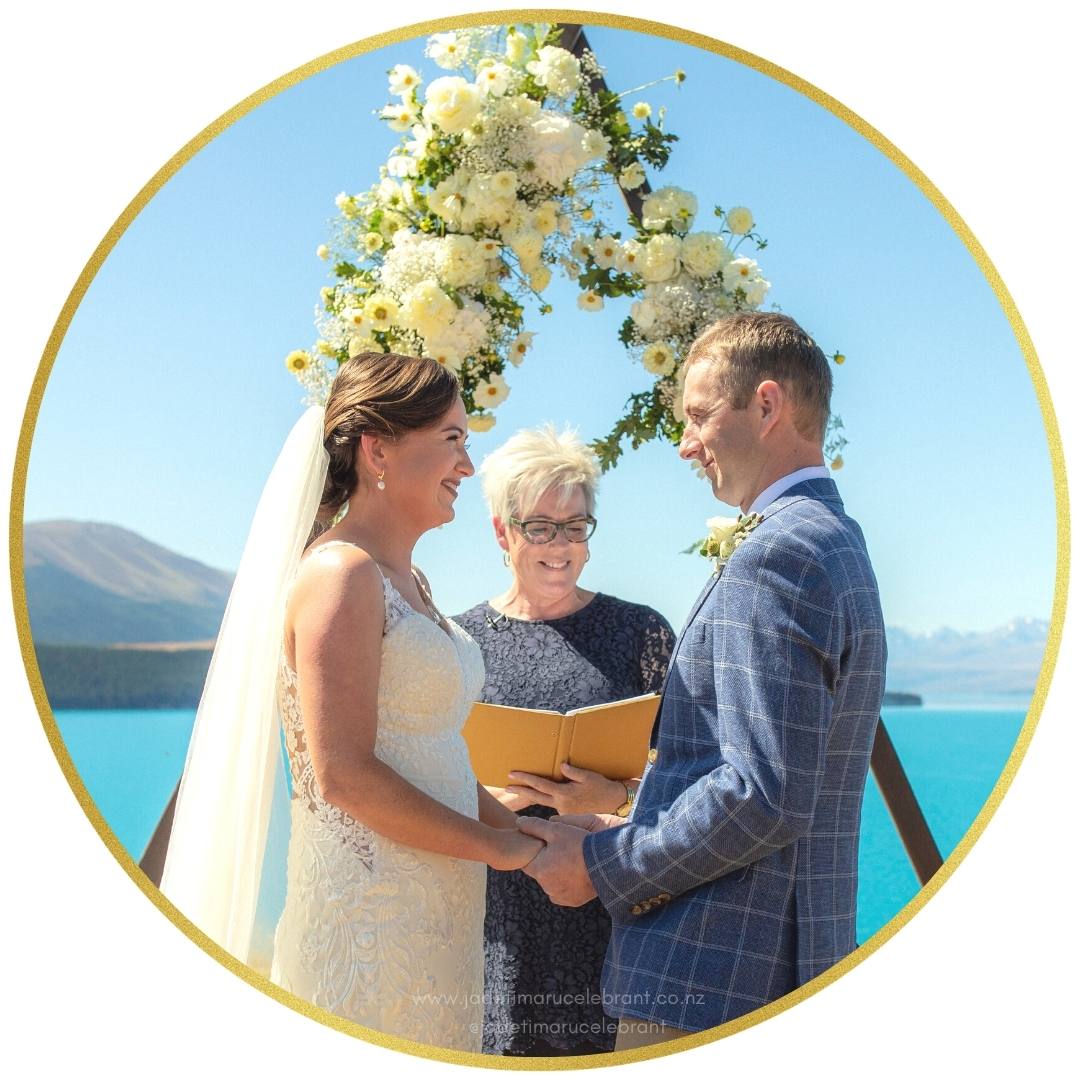 Wedding-Mt-Cook -Lakeside-Retreat-Bride-Groom-Jade-Celebrant
