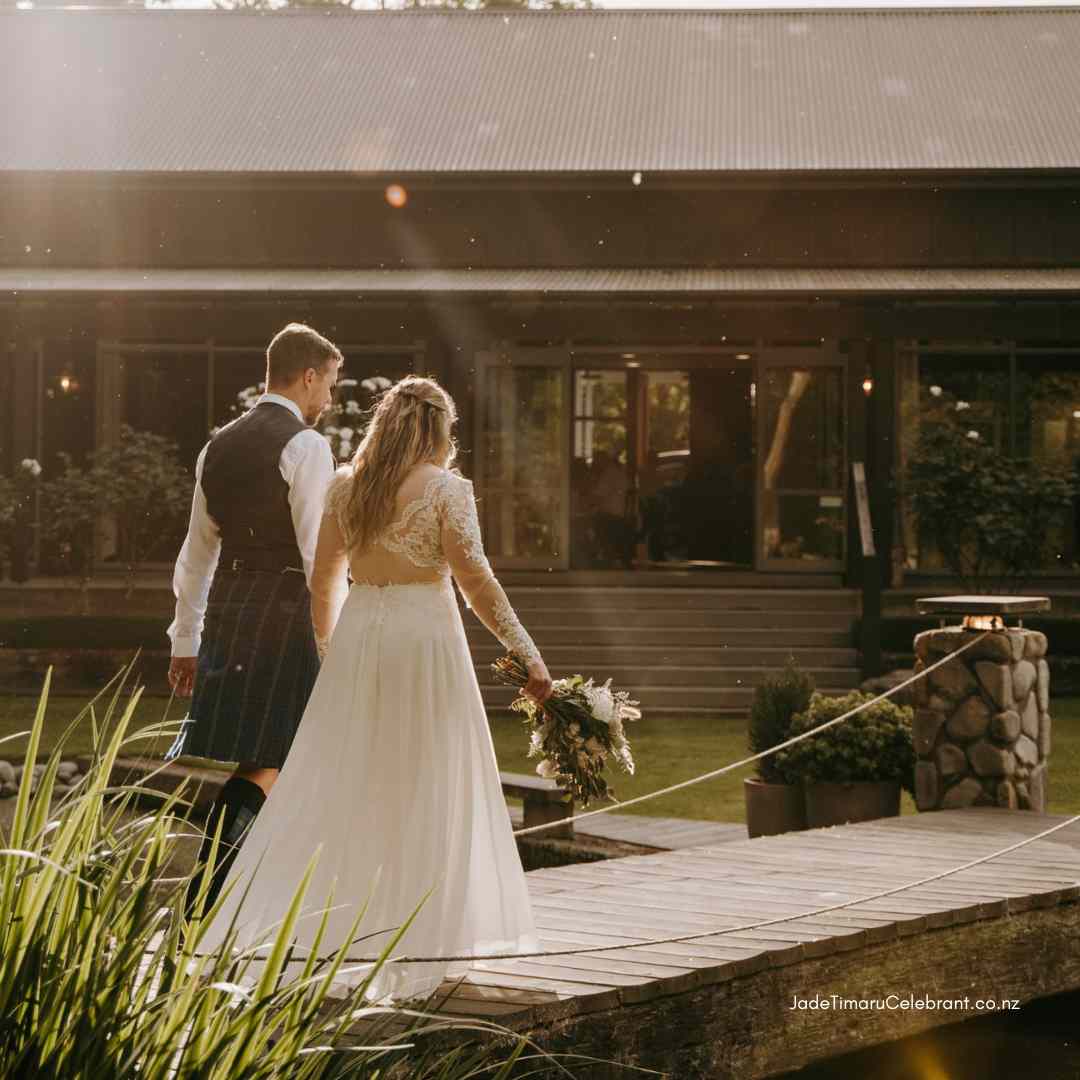 Stonebridge Weddings and Elopement in Geraldine, NZ. Jade Whaley Marriage Celebrant and Agnes Grace Photography Packages.